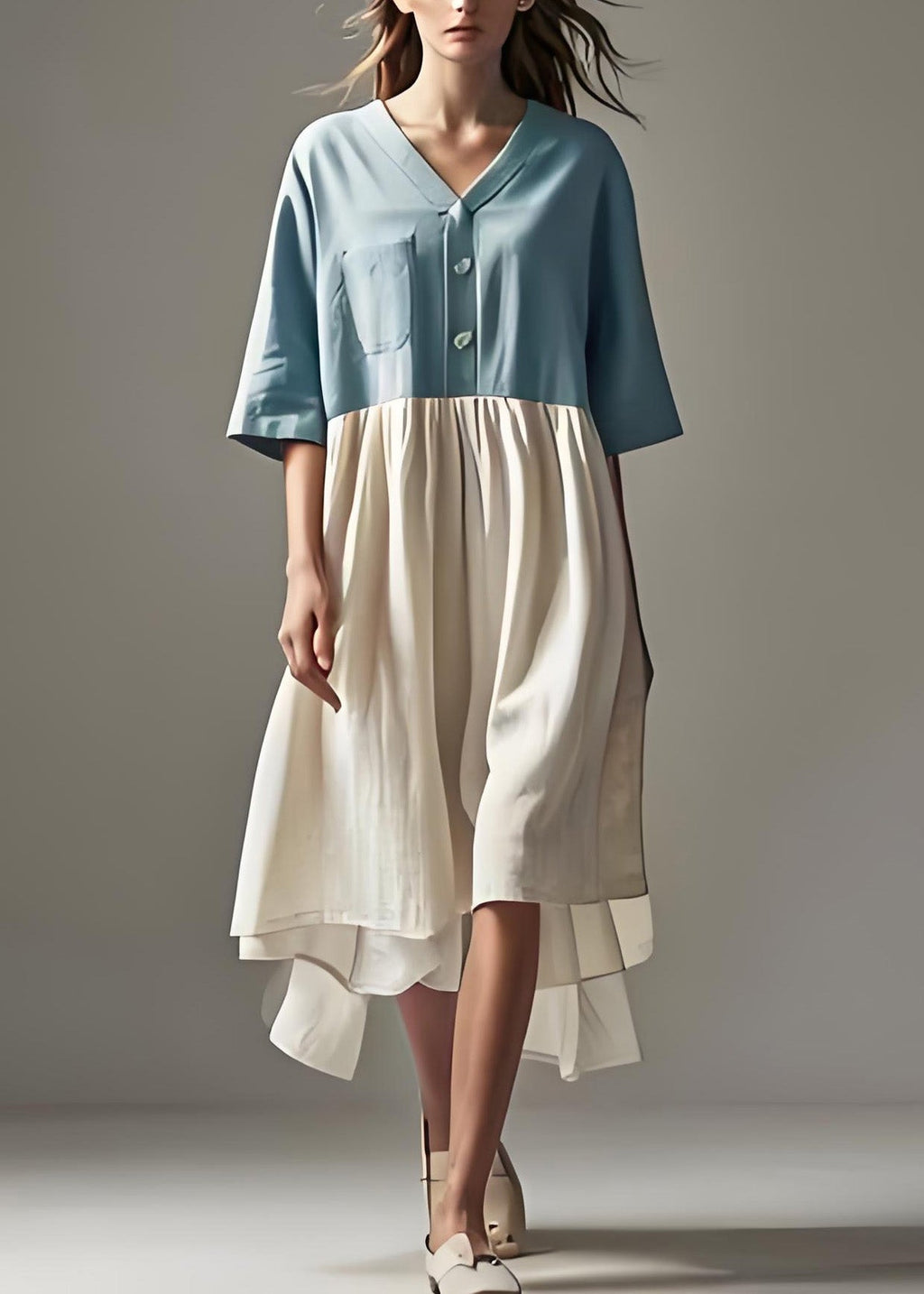 A Vintage Style Dress with Delicate Timeless Details