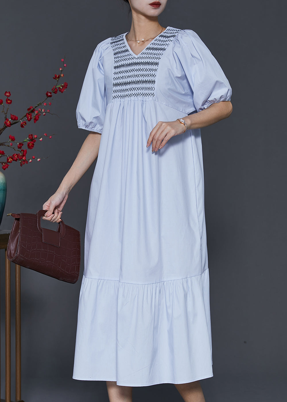 Classic Vintage Dress with a Flattering Fit