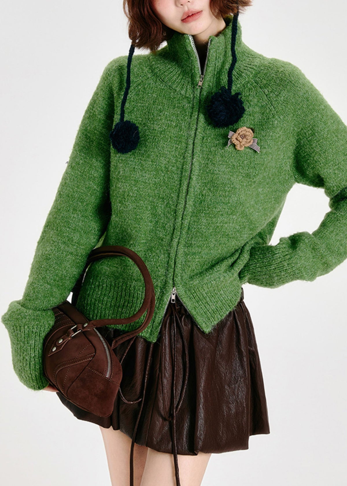A Vintage Style Cardigan with Delicate Timeless Details