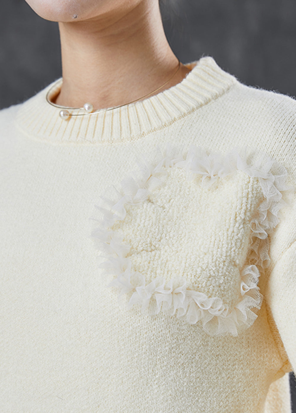 Gracefully Styled Sweater for Any Occasion