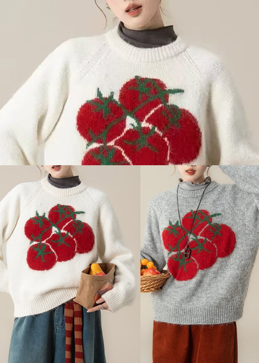 Classic Vintage Sweater with a Flattering Fit