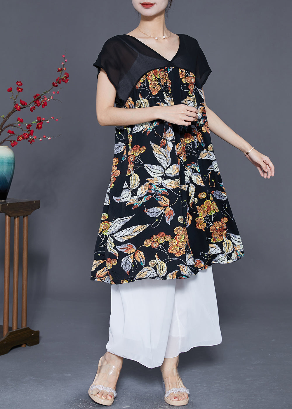 A Vintage Style Dress with Delicate Timeless Details