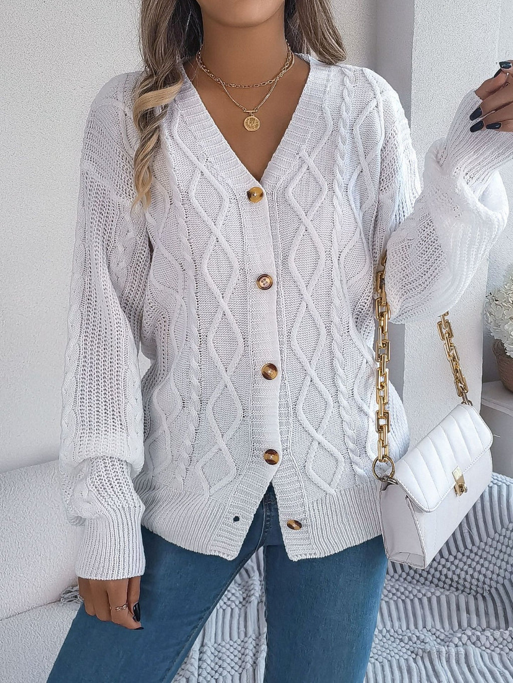 Beautifully Finished Cardigan in a Timeless Design