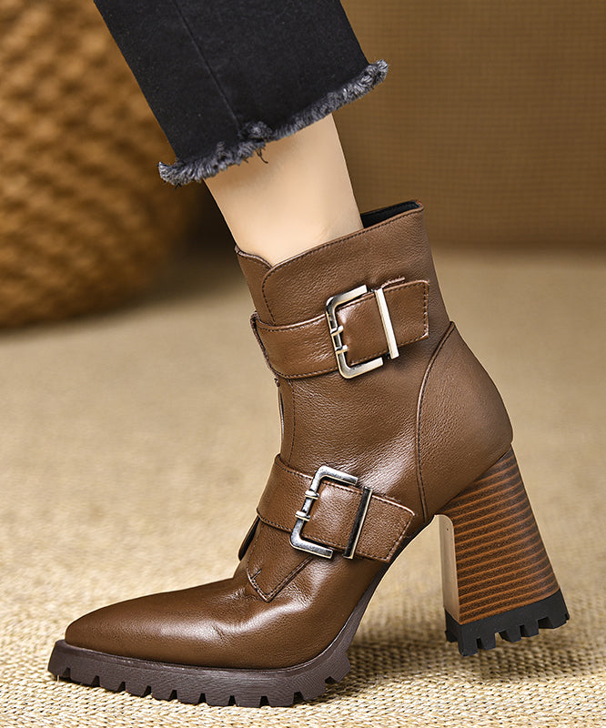 Vintage Inspired Orthopedic Boots