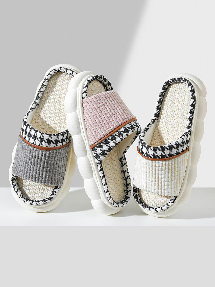 Classic Orthopedic Slippers with Timeless Style