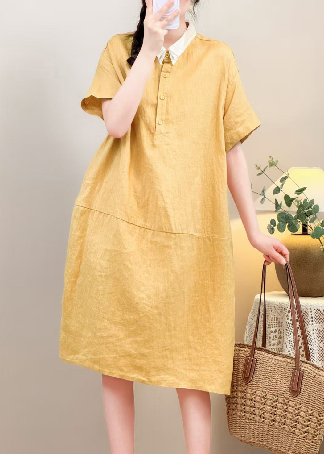 Elegantly Styled Dress for Everyday Wear