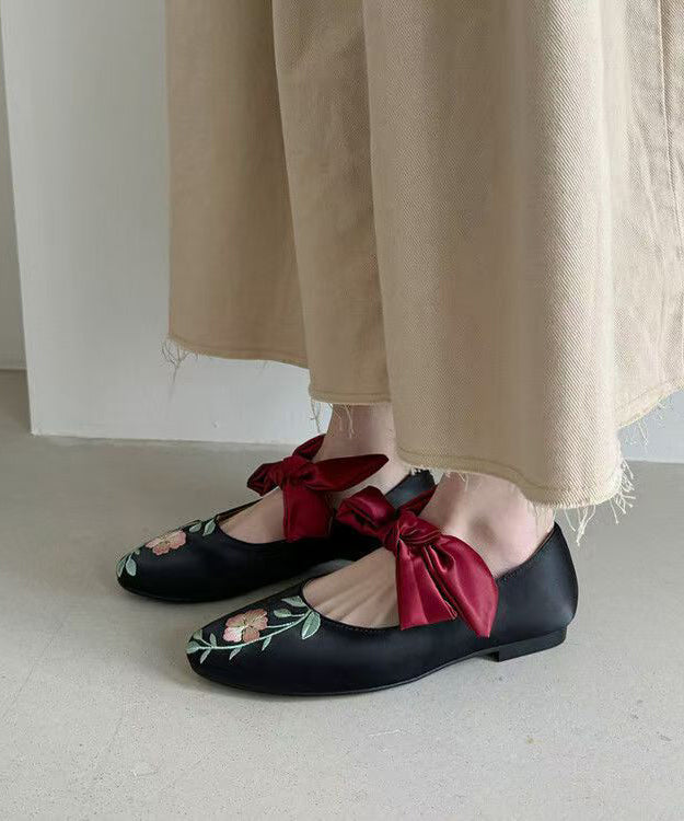 Classic Orthopedic Flats with Timeless Style