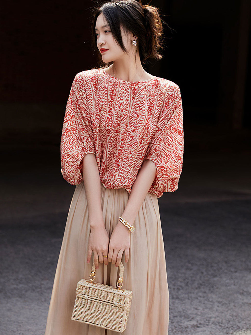 Beautifully Balanced Blouse with Timeless Character