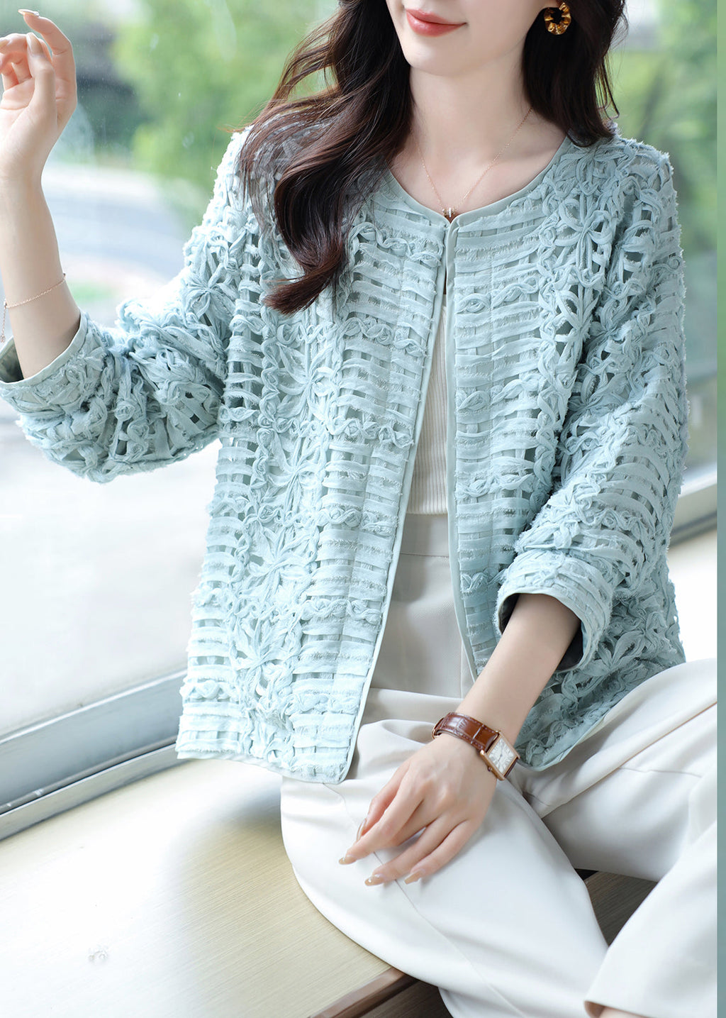 Beautifully Balanced Cardigan with Timeless Character