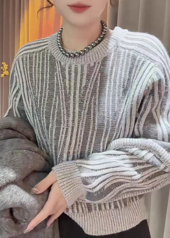 Vintage Inspired Sweater with a Contemporary Edge