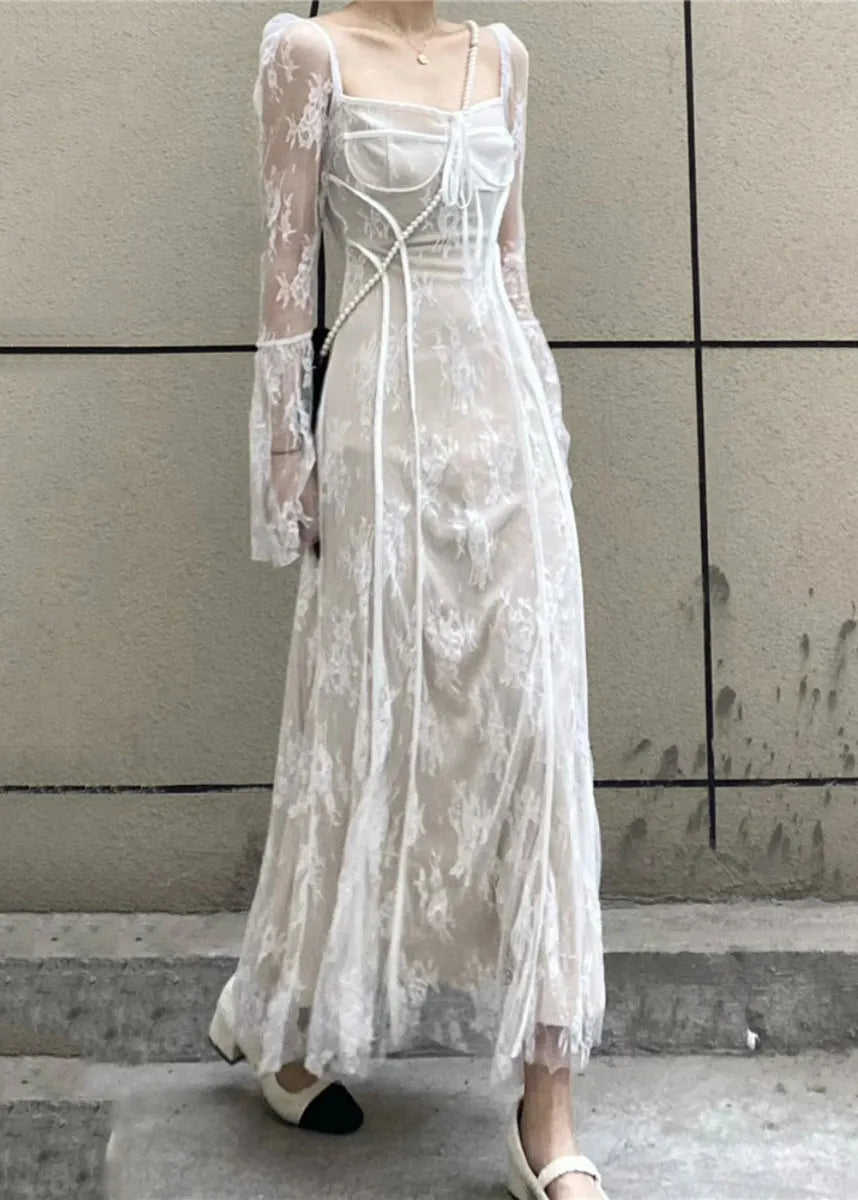 A Vintage Style Dress with Delicate Timeless Details