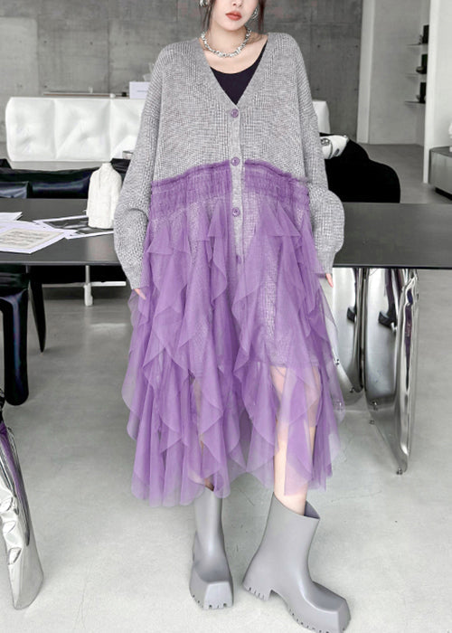 Well Tailored Cardigan with a Graceful Silhouette