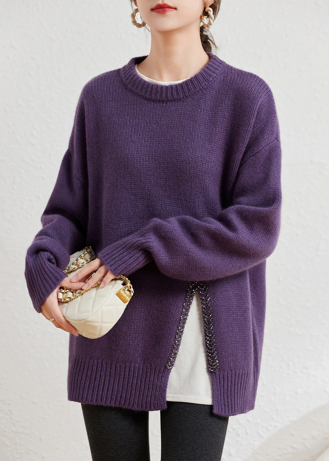 Vintage Inspired Sweater with a Contemporary Edge