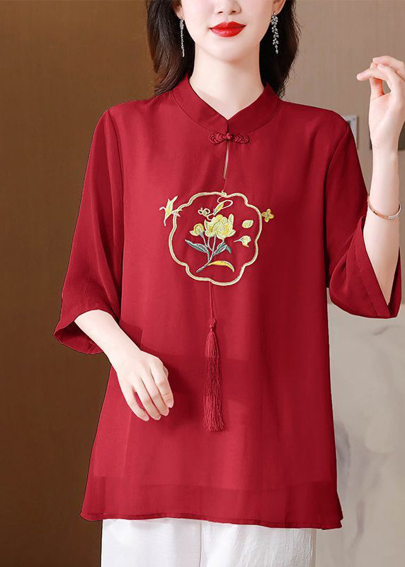 A Vintage Style Blouse with Delicate Timeless Details