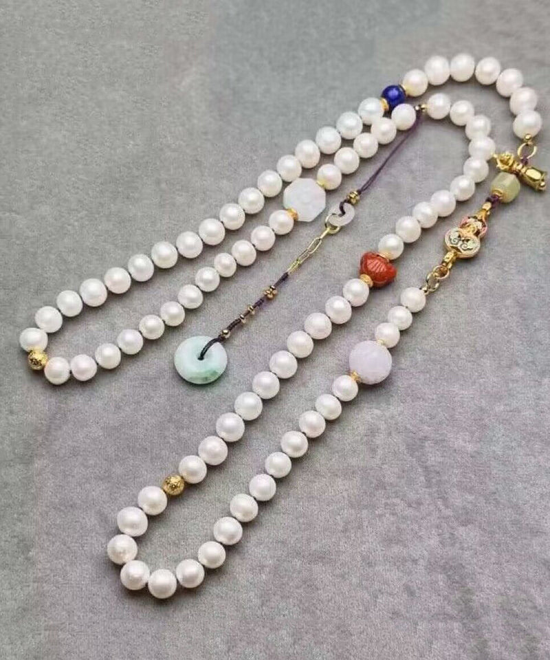 Vintage Handmade Pearl Necklace