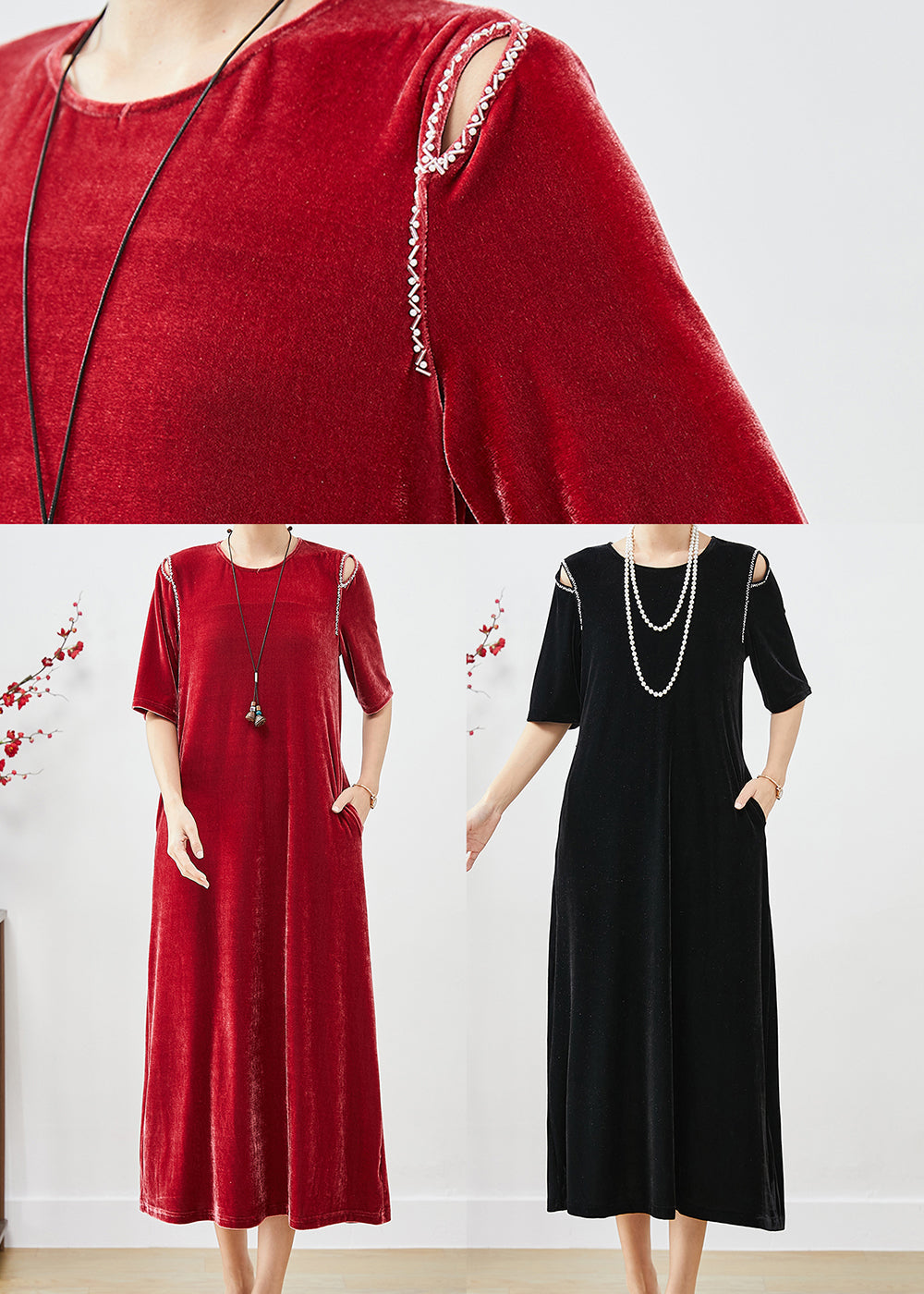 Elegantly Styled Dress for Everyday Wear