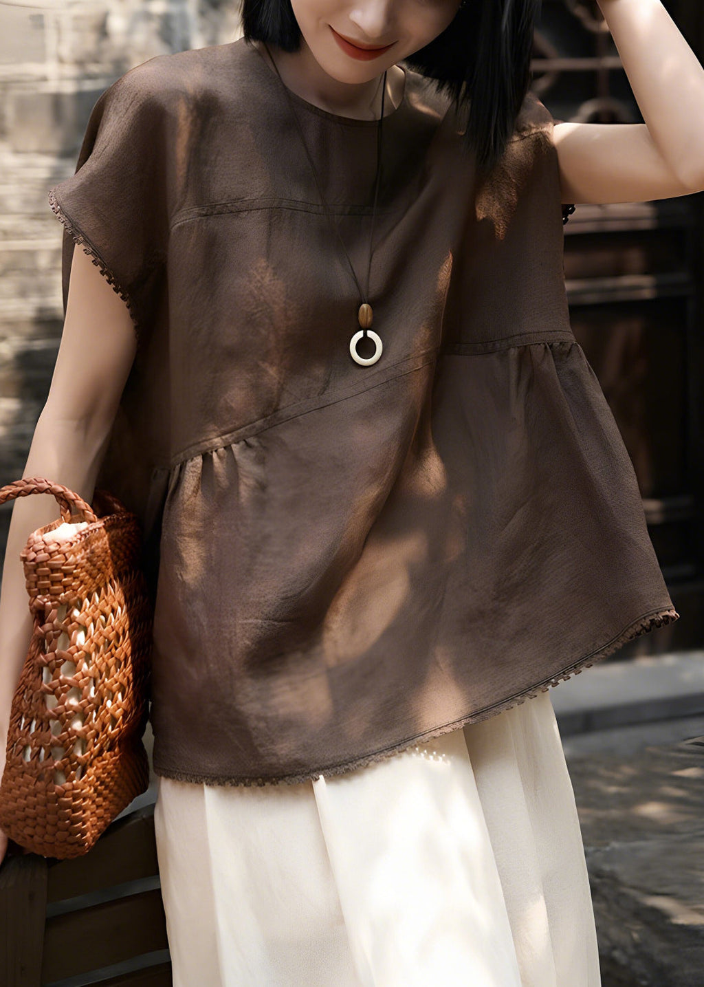 Classic Vintage Top with a Flattering Fit
