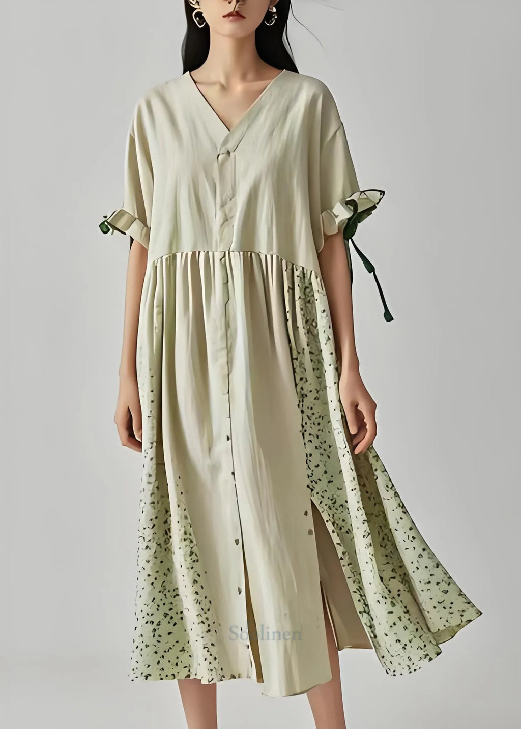 A Vintage Style Dress with Delicate Timeless Details