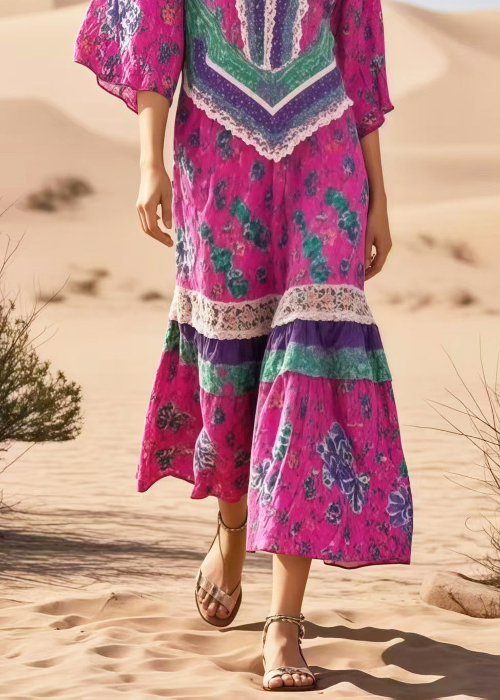 Classic Vintage Dress with a Flattering Fit