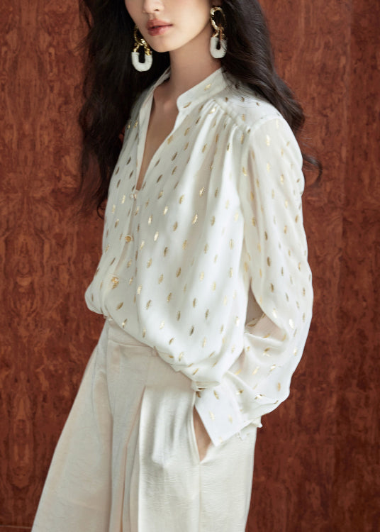 A Vintage Style Shirt with Delicate Timeless Details