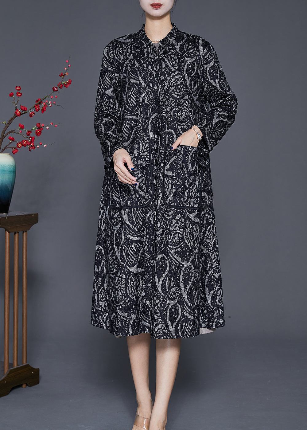 A Vintage Style Coat with Delicate Timeless Details