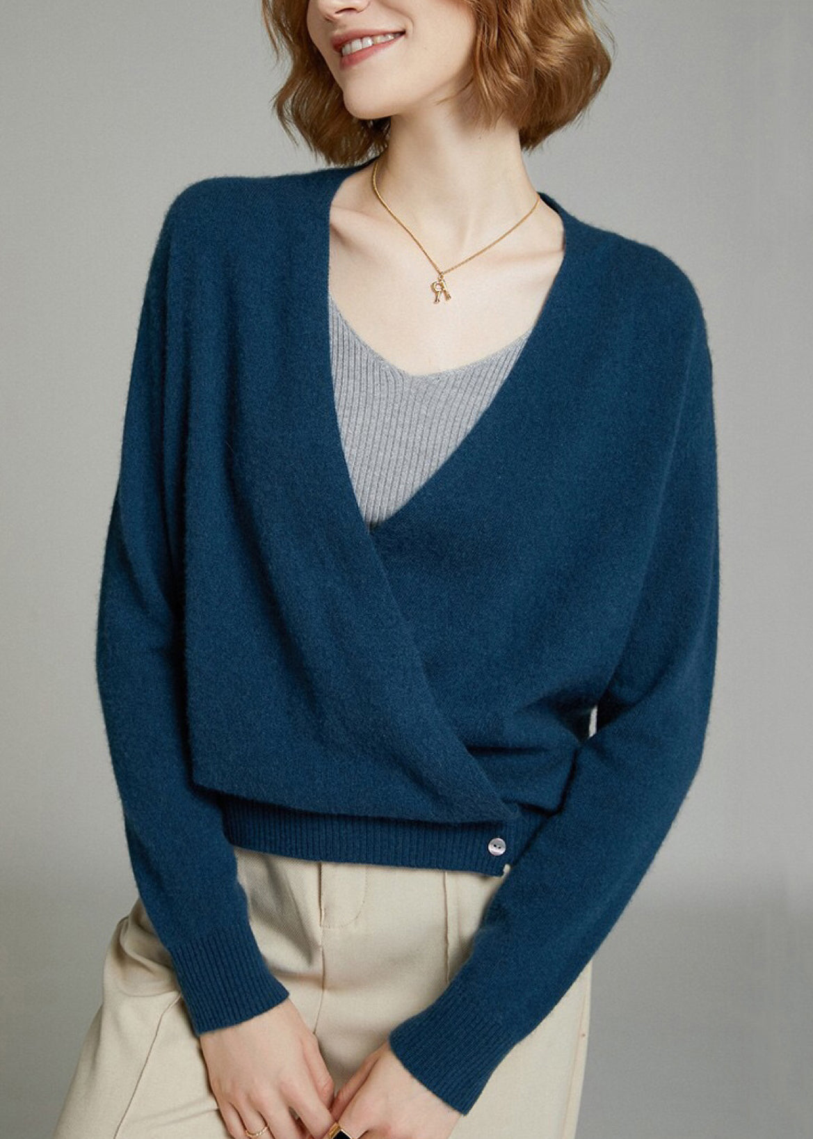A Vintage Style Cardigan with Delicate Timeless Details