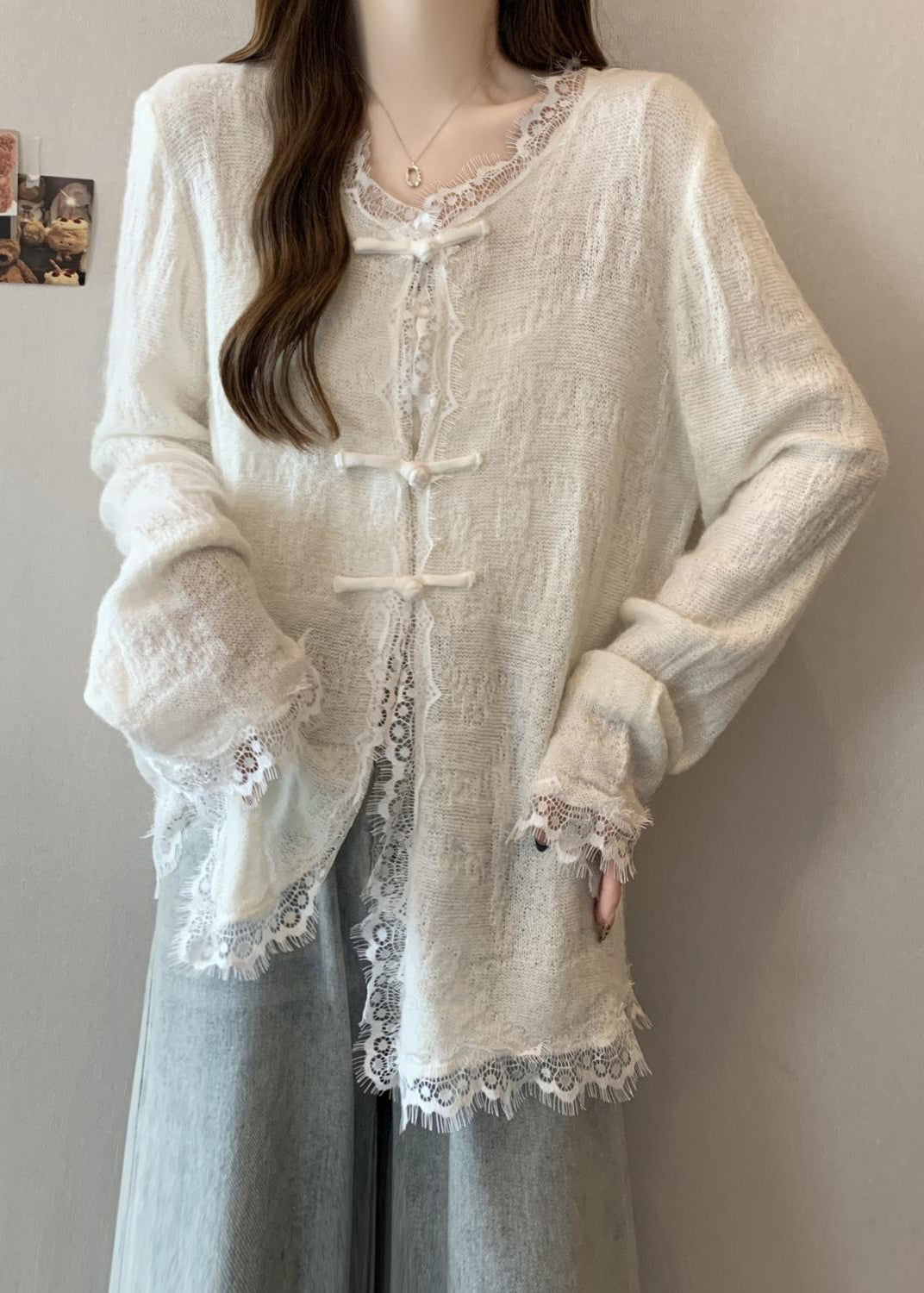 Vintage Inspired Cardigan with a Contemporary Edge