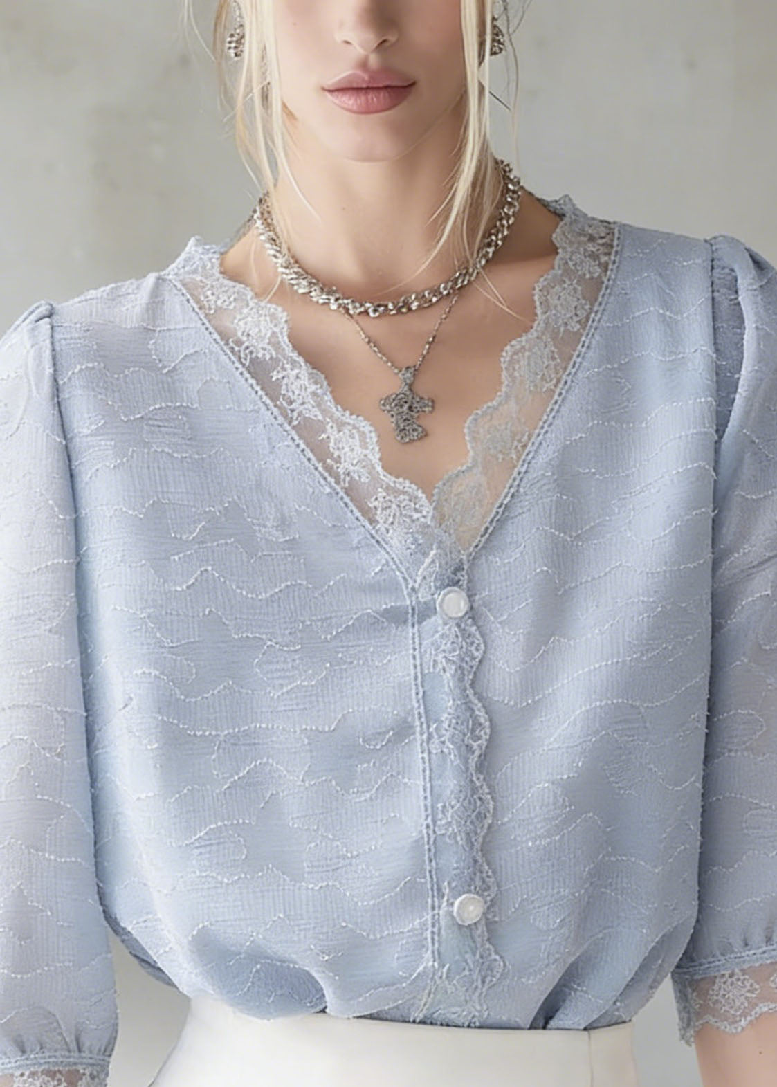 A Vintage Style Top with Delicate Timeless Details