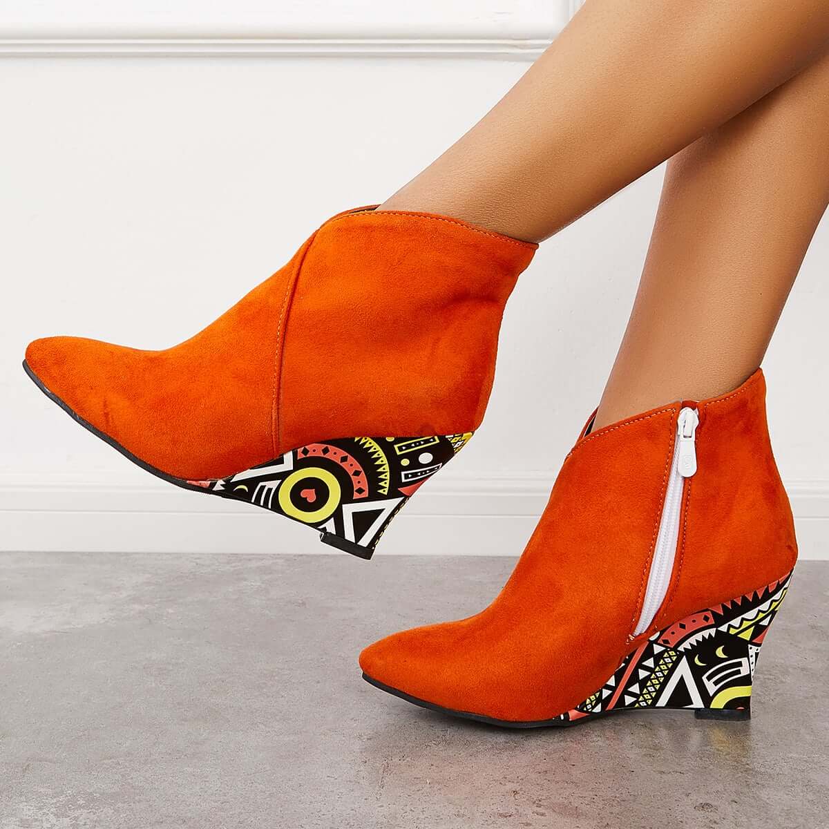 Chic Orthopedic Boots with Unique Design