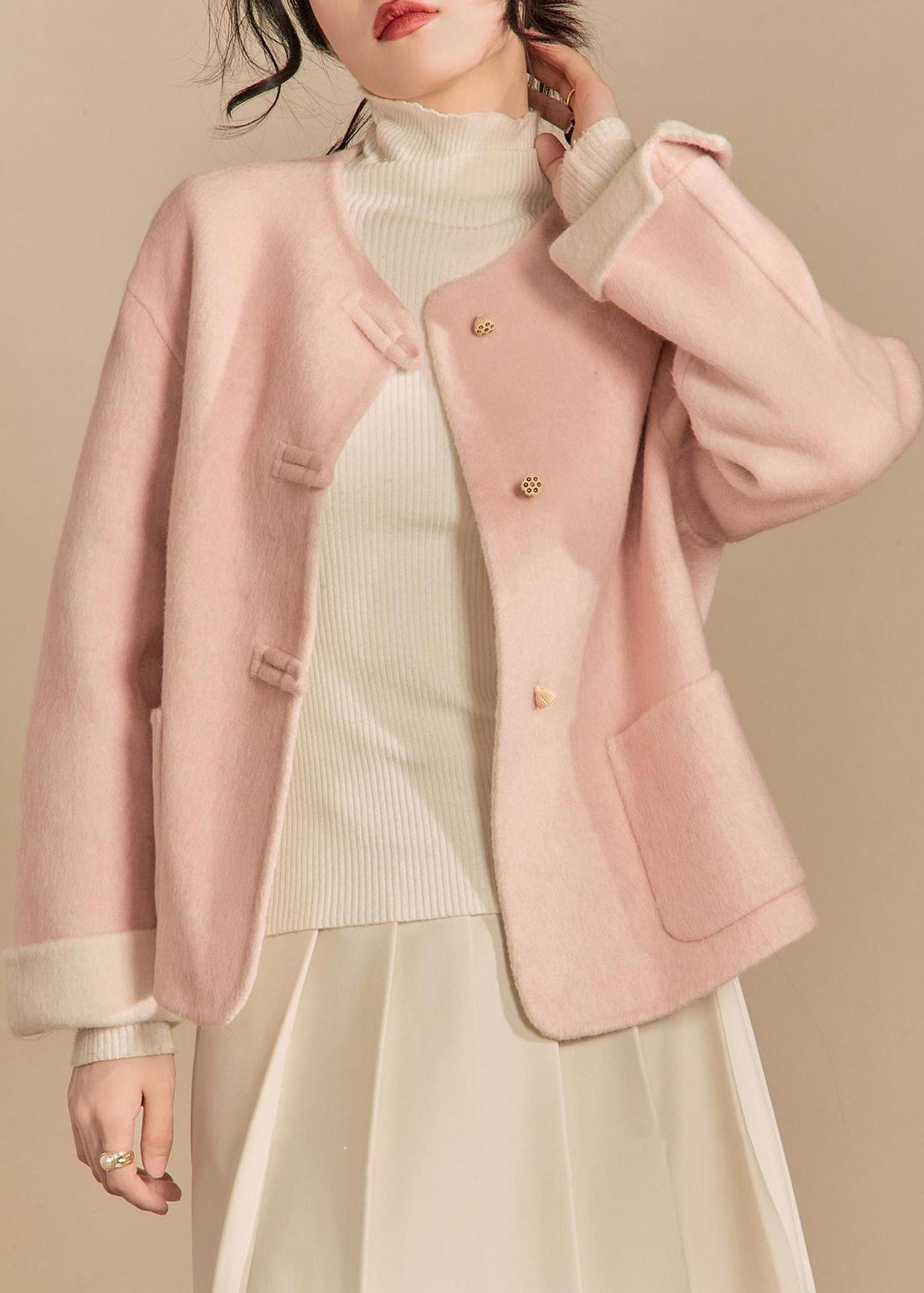 Classic Vintage Coat with a Flattering Fit