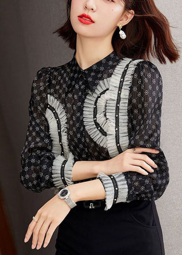 A Vintage Style Shirt with Delicate Timeless Details