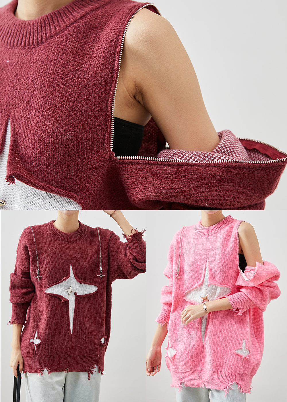 Classic Vintage Sweater with a Flattering Fit