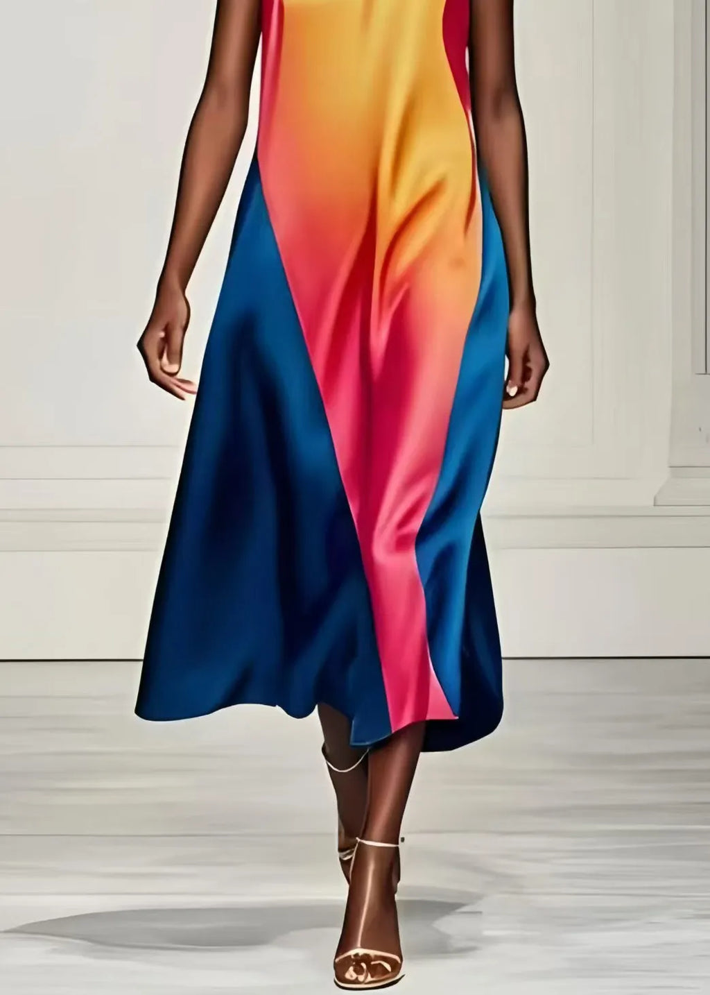 Classic Vintage Dress with a Flattering Fit