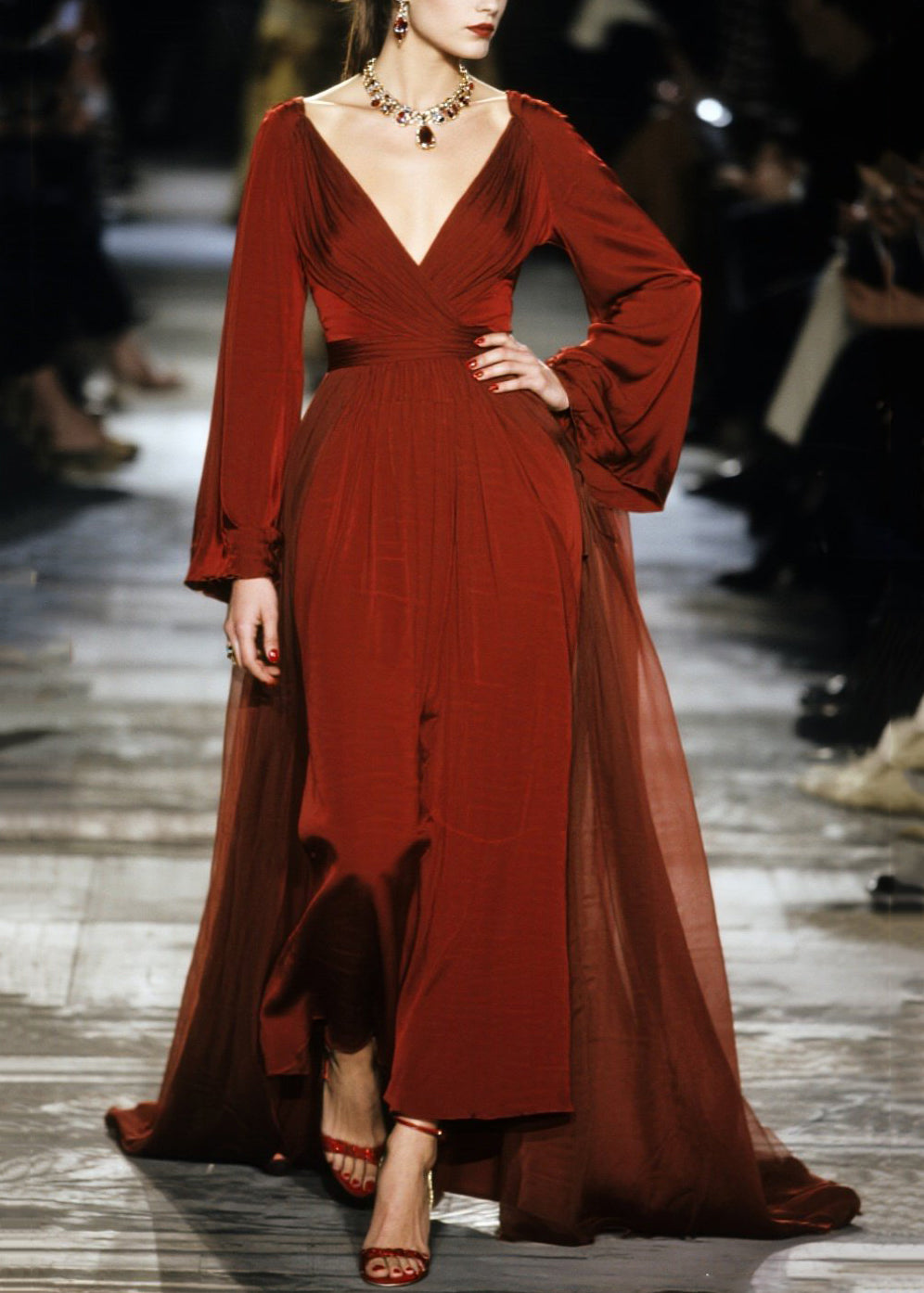 A Vintage Style Dress with Delicate Timeless Details