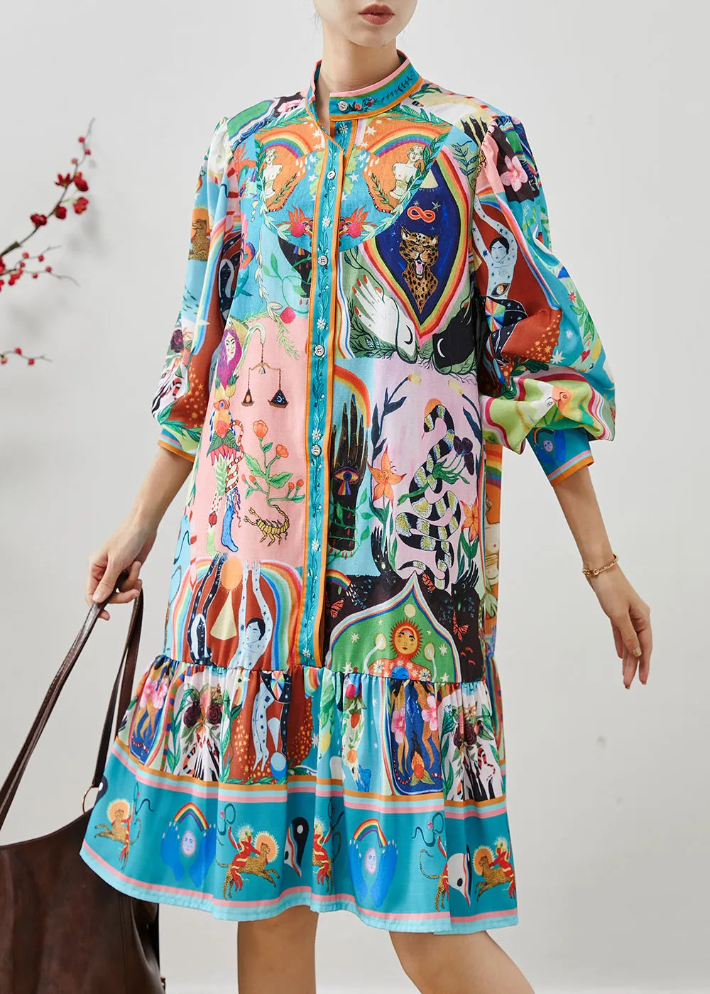 Classic Vintage Dress with a Flattering Fit