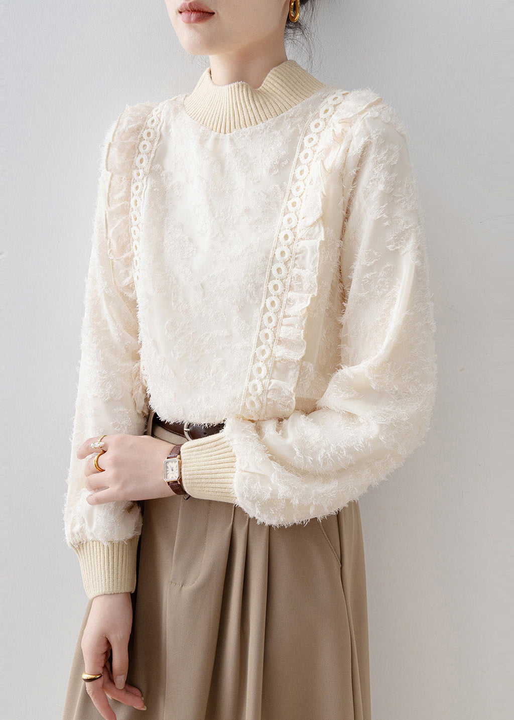 Gracefully Styled Blouse for Any Occasion