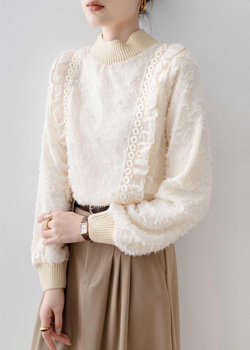 Gracefully Styled Blouse for Any Occasion