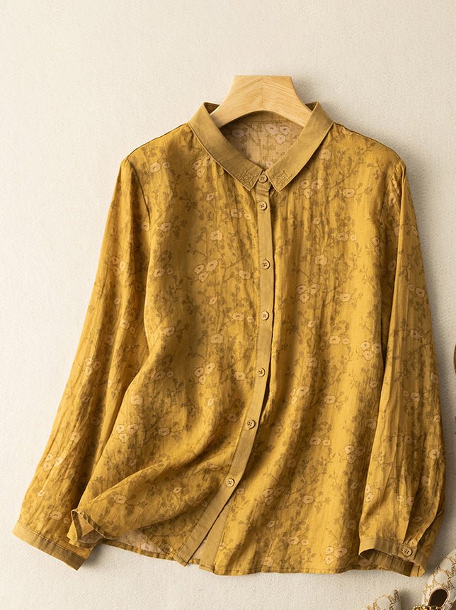 A Vintage Style Shirt with Delicate Timeless Details