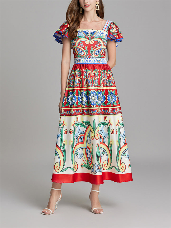 A Vintage Style Dress with Delicate Timeless Details