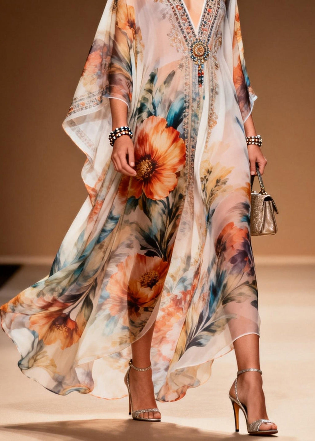 Well Tailored Dress with a Graceful Silhouette