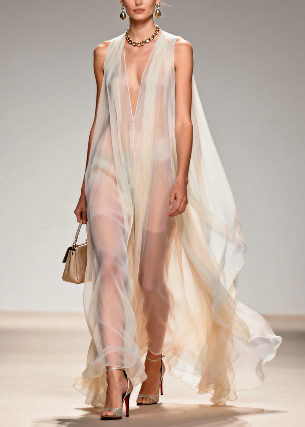 Well Tailored Dress with a Graceful Silhouette