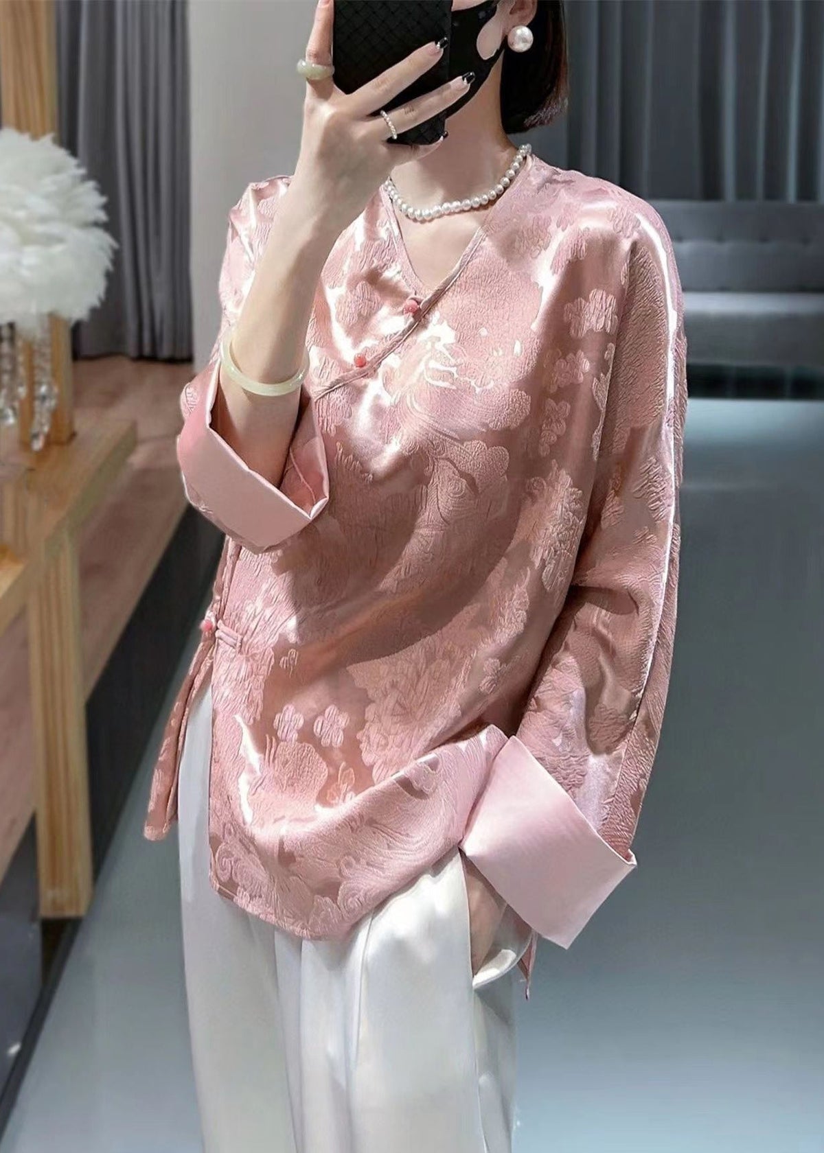 A Vintage Style Shirt with Delicate Timeless Details