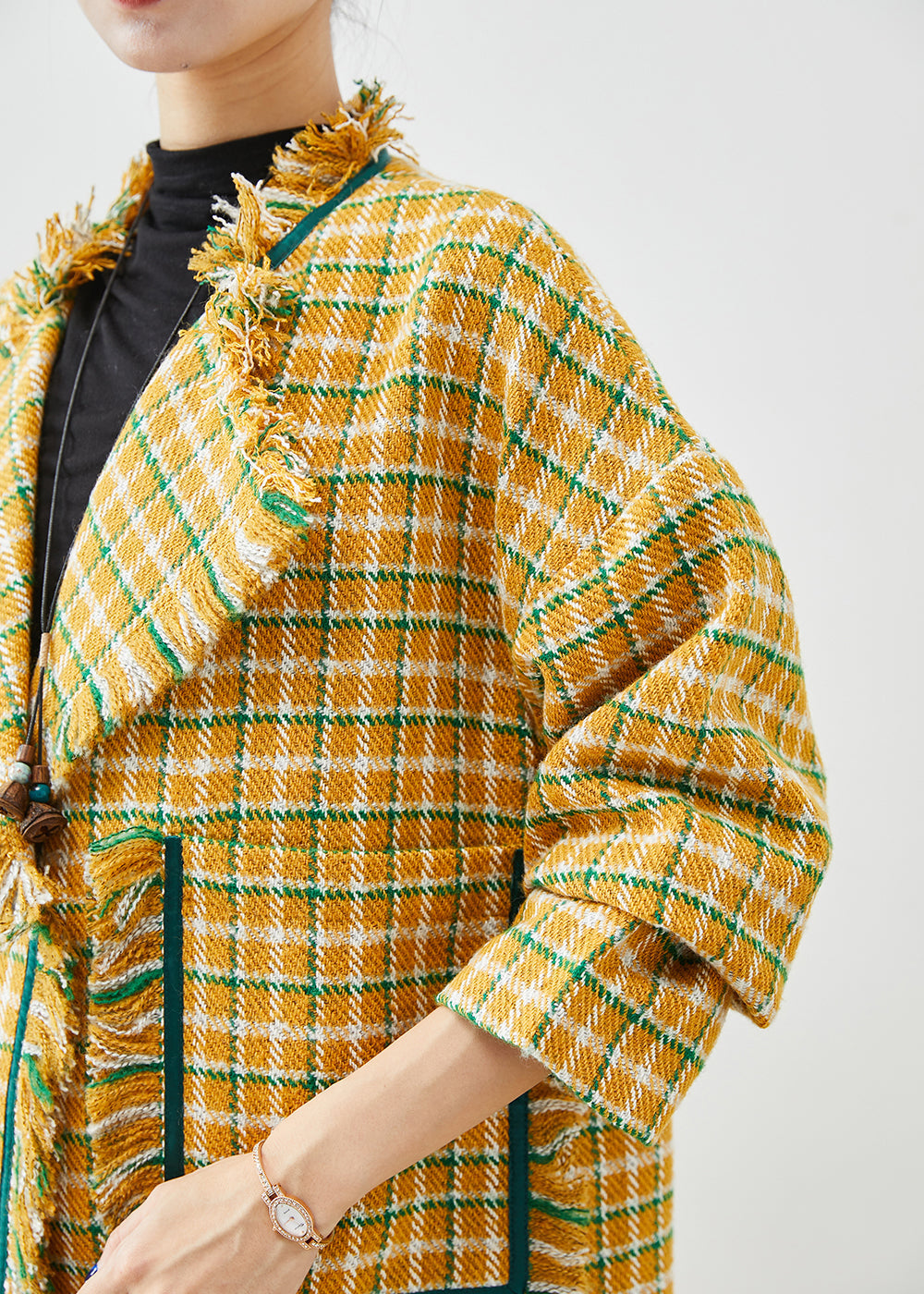 A Vintage Style Coat with Delicate Timeless Details