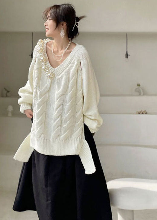 Vintage Inspired Sweater with a Contemporary Edge