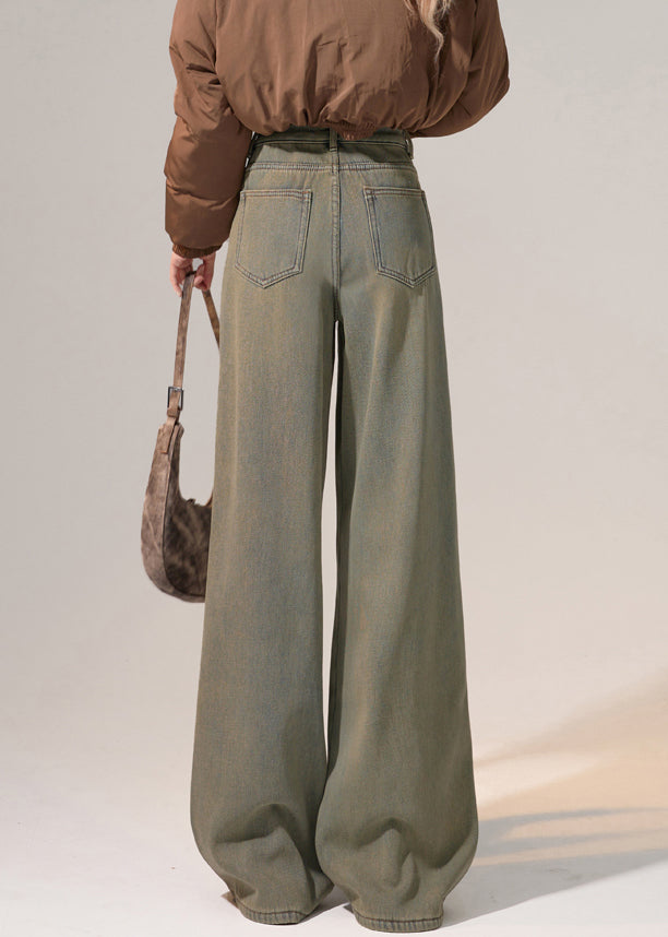 A Vintage Style Pants with Delicate Timeless Details