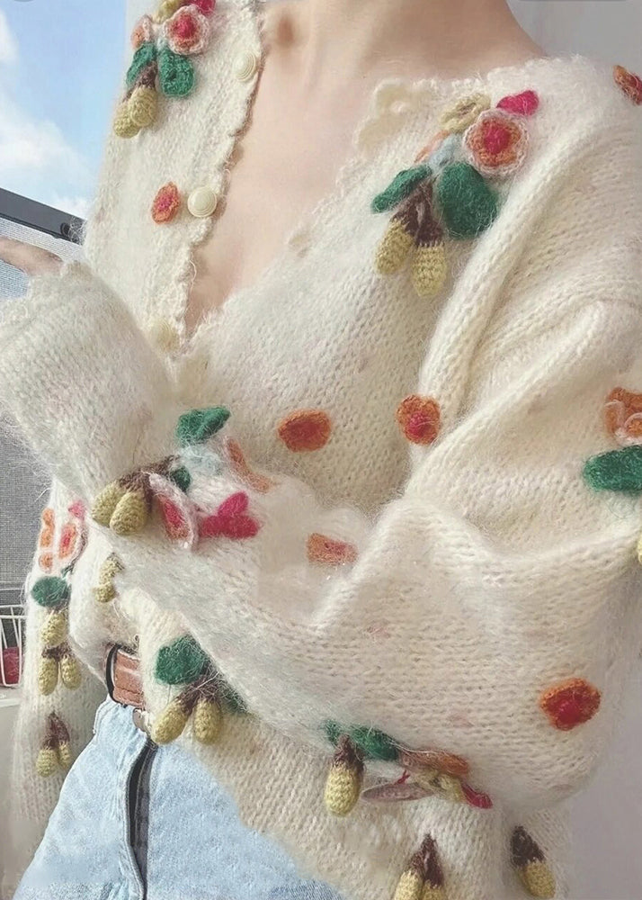 Vintage Inspired Cardigan with a Contemporary Edge
