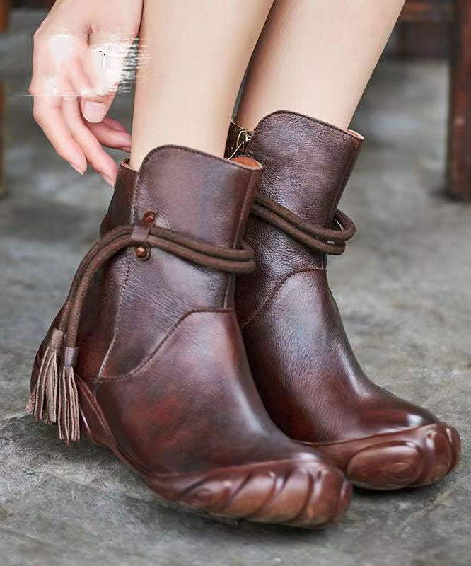 Vintage Inspired Orthopedic Boots