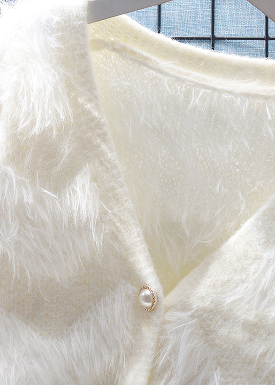 A Vintage Style Cardigan with Delicate Timeless Details