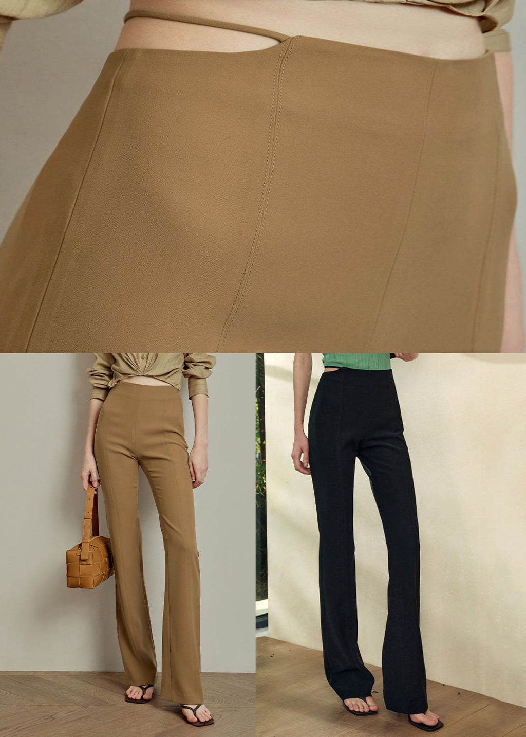 A Vintage Style Pants with Delicate Timeless Details