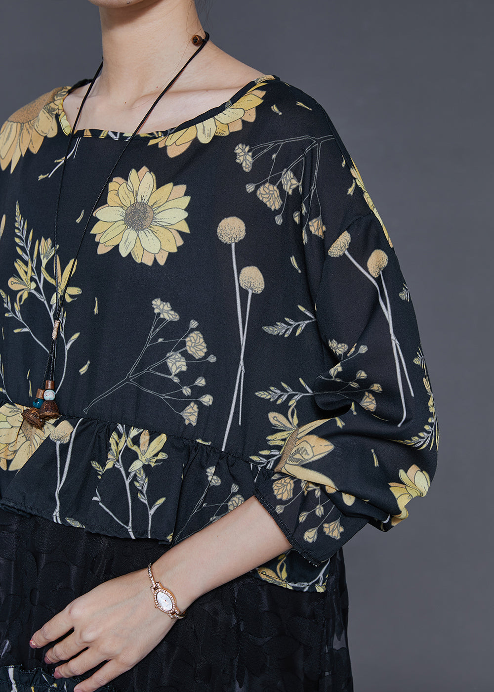 A Vintage Style Dress with Delicate Timeless Details